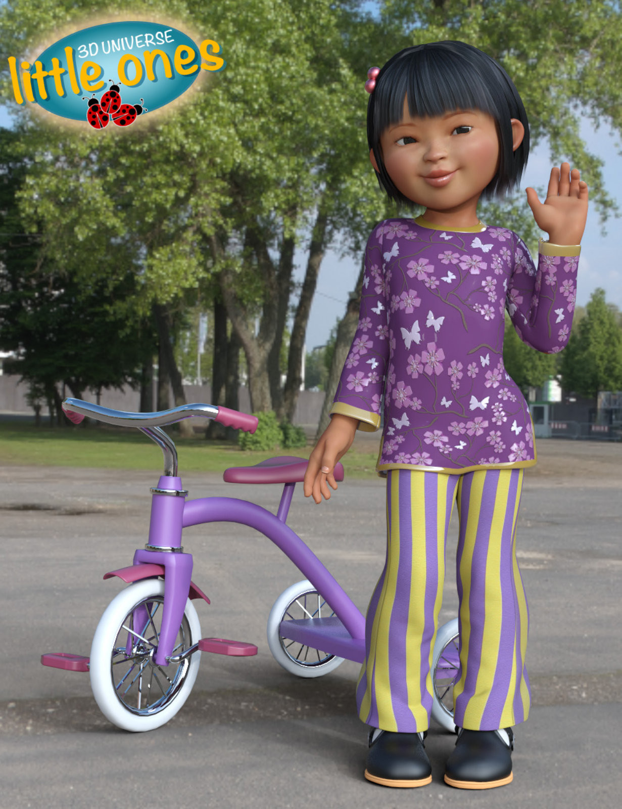 Little Ones (Asian Female) for Genesis 3 Female by N/A