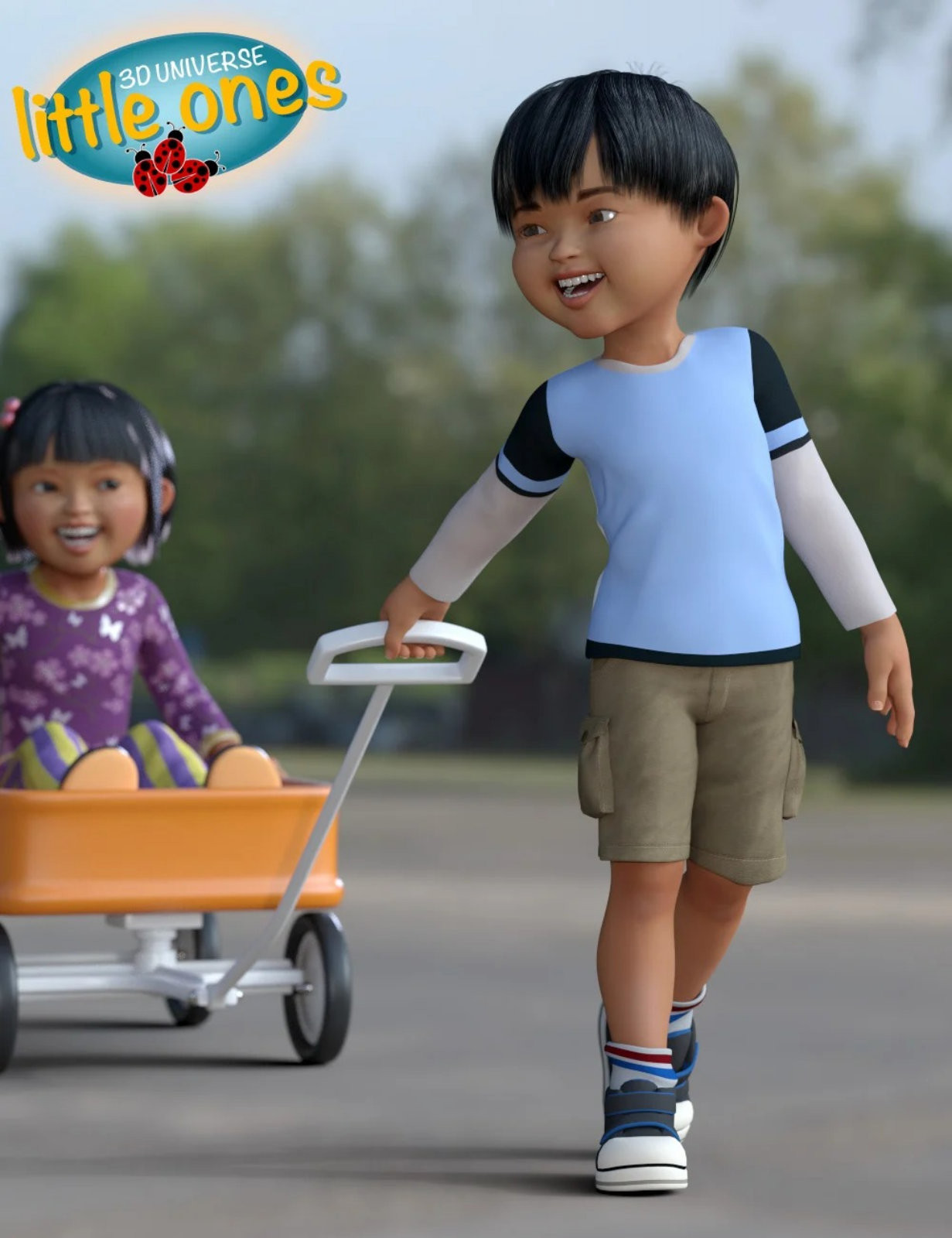 Little Ones (Asian Male) for Genesis 3 Male by N/A