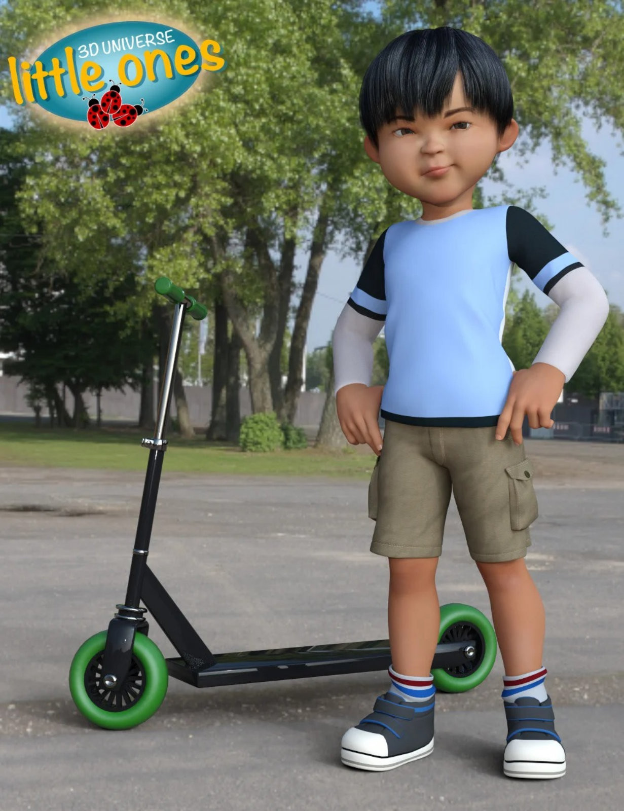 Little Ones (Asian Male) for Genesis 3 Male by N/A