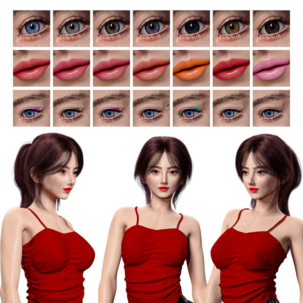 Kheqin for Genesis 9 Female by N/A