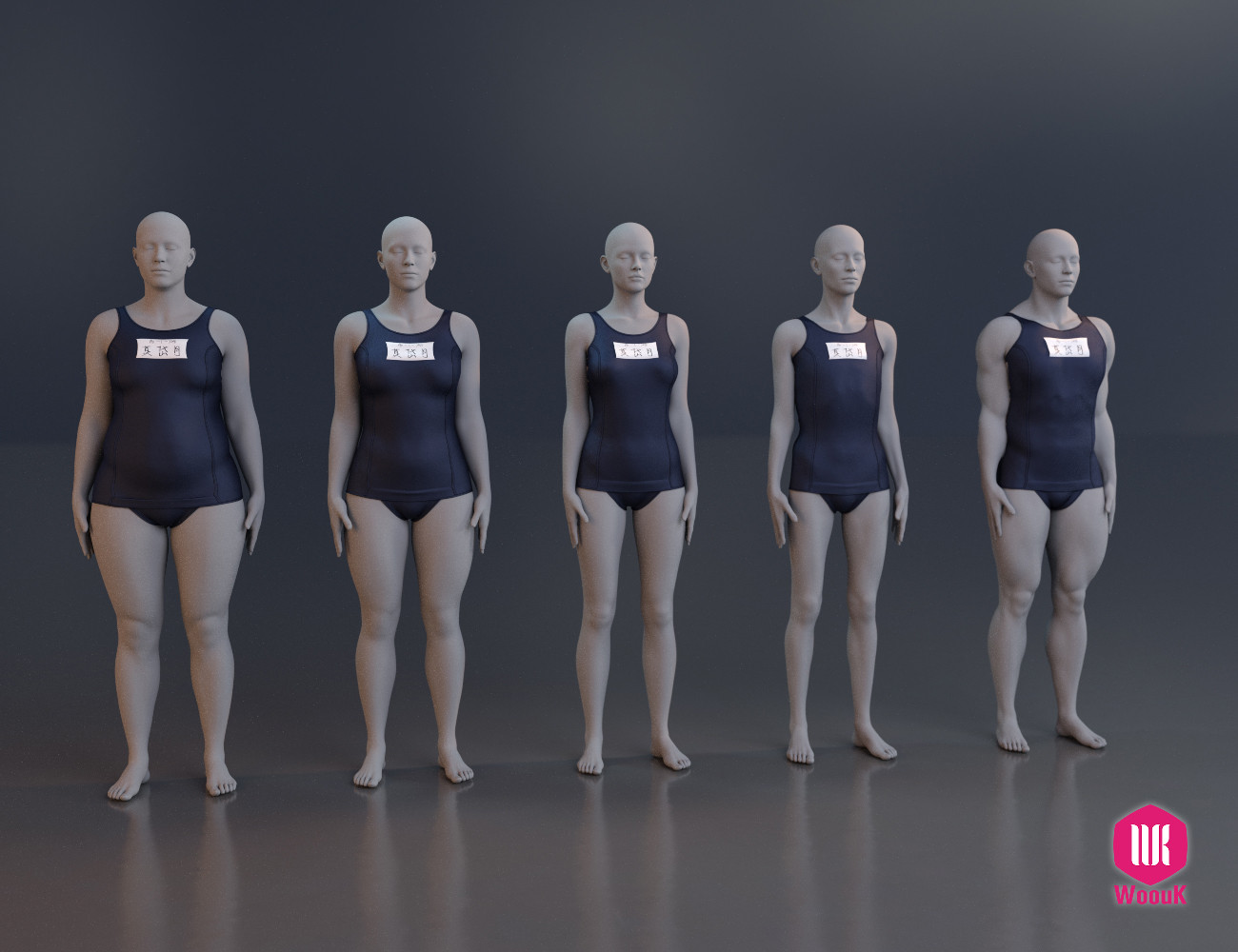 dForce WUK Old Swimsuit for Genesis 9, 8 and 8.1 Female by N/A