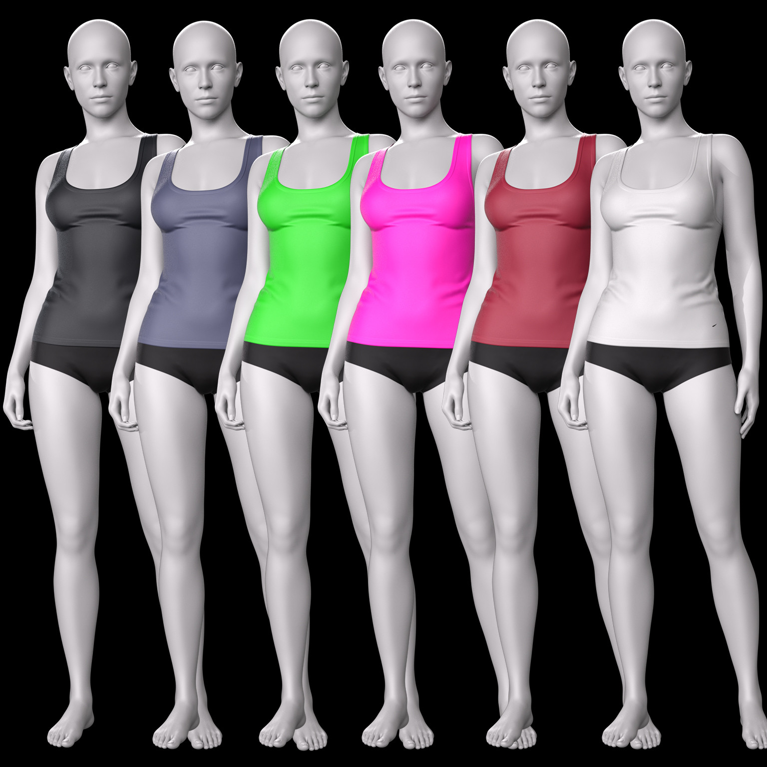 Fitness Tank Top G9 by N/A