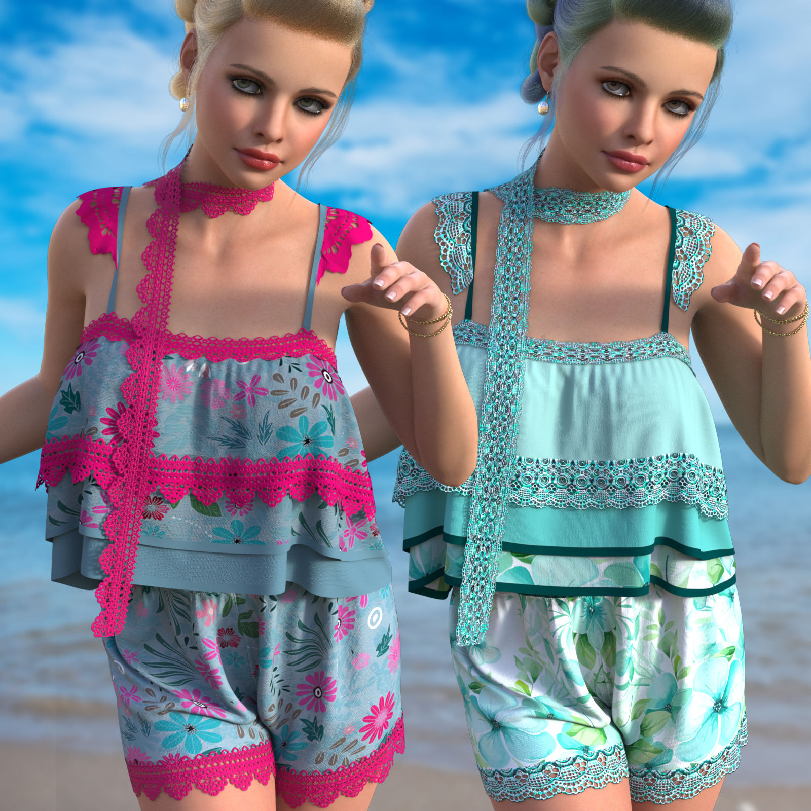 DA-Summer for dForce Prairie Breeze for G8F and G9 by -Wolfie- by N/A