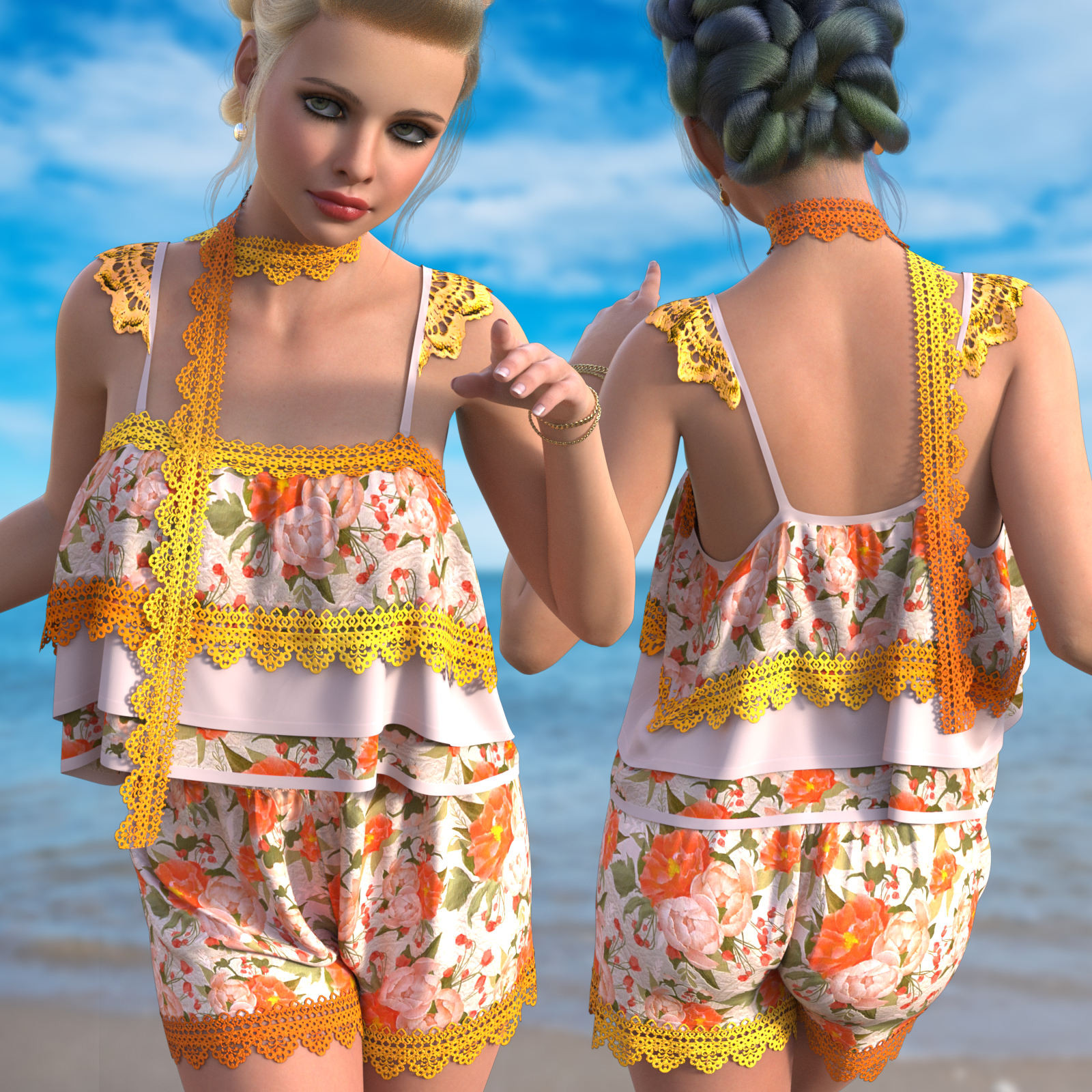 DA-Summer for dForce Prairie Breeze for G8F and G9 by -Wolfie- by N/A