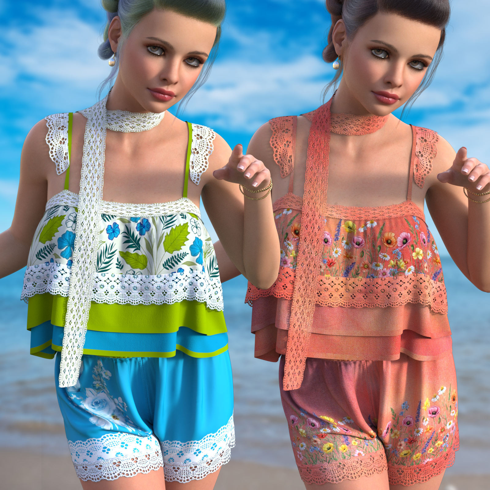 DA-Summer for dForce Prairie Breeze for G8F and G9 by -Wolfie- by N/A