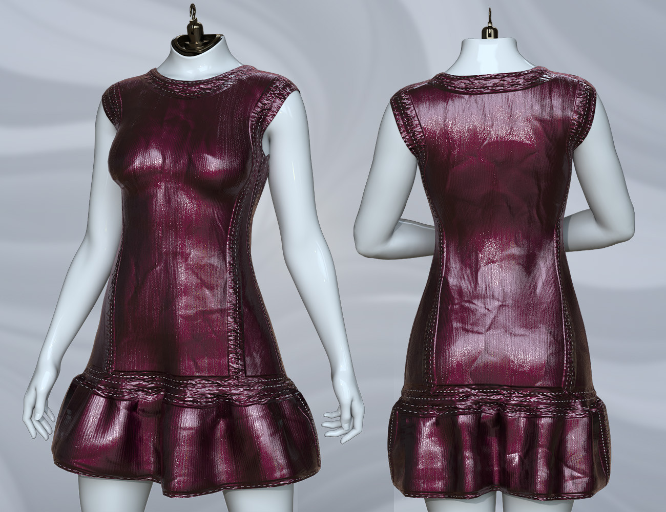 AT Septina Dress for Genesis 9 by N/A