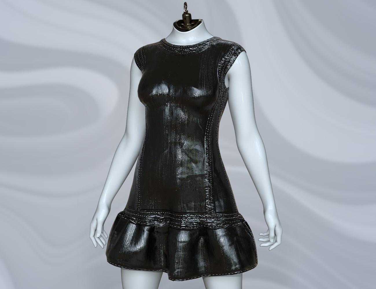 AT Septina Dress for Genesis 9 by N/A