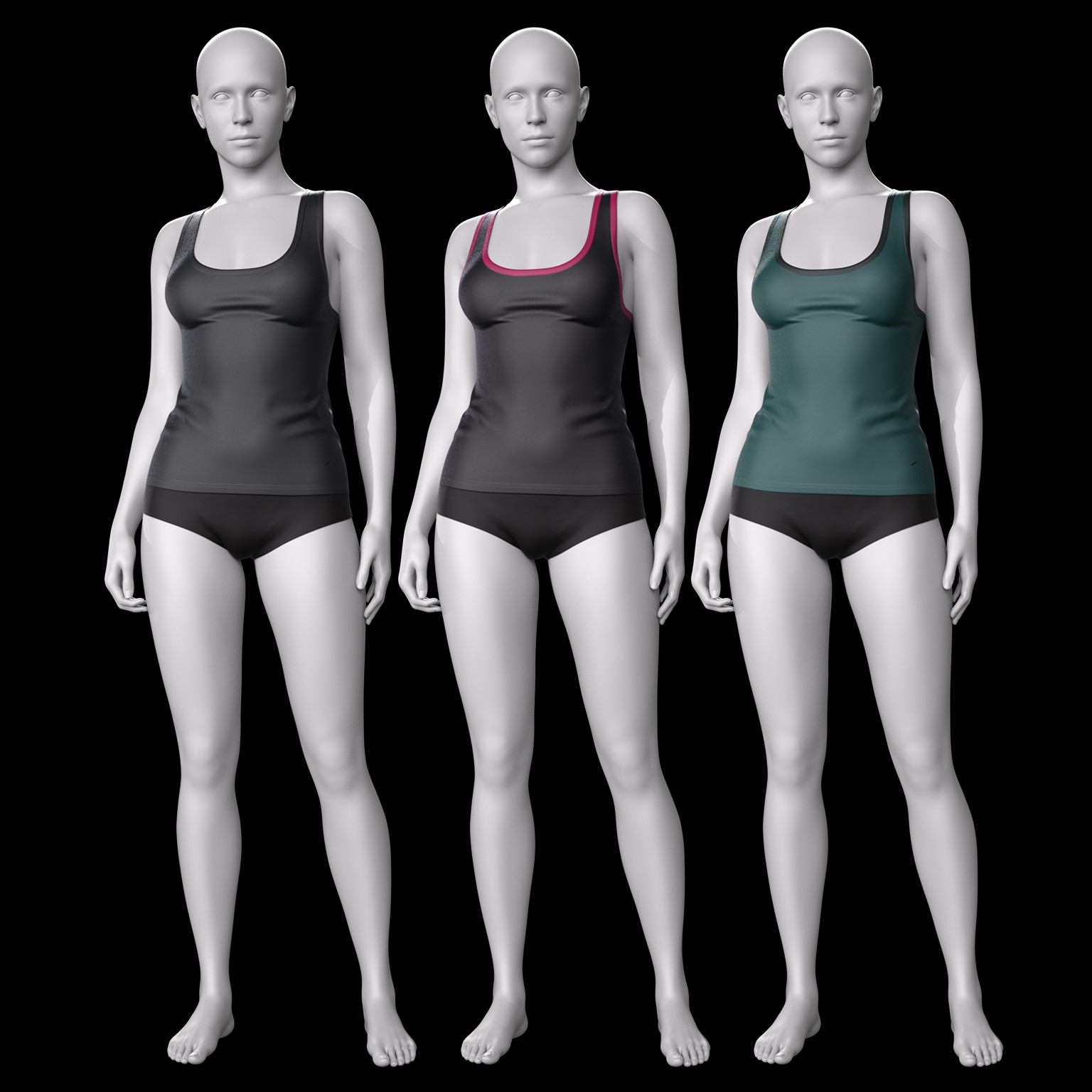 Fitness Tank Top G8F by N/A