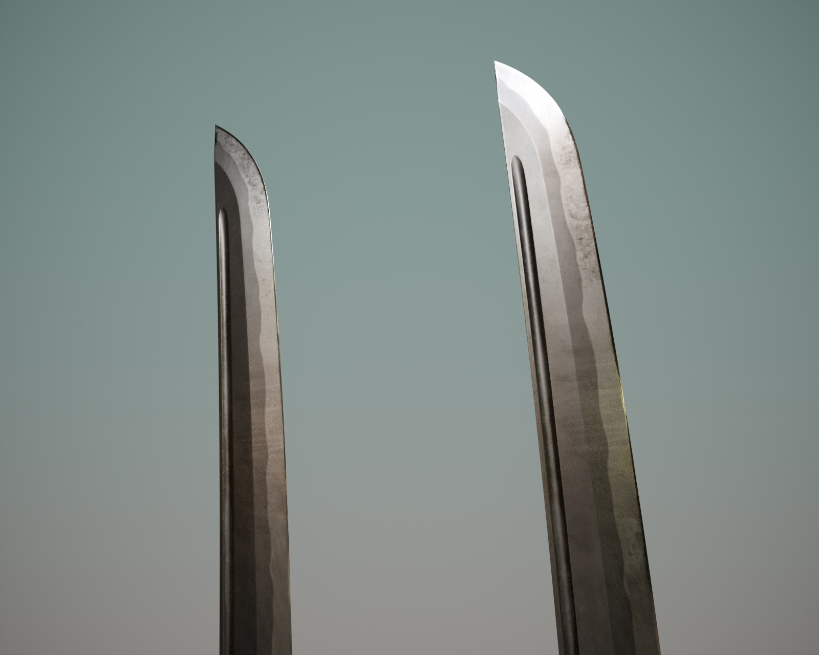 Modern Katana Blade Prop and Poses G8 G9 by N/A