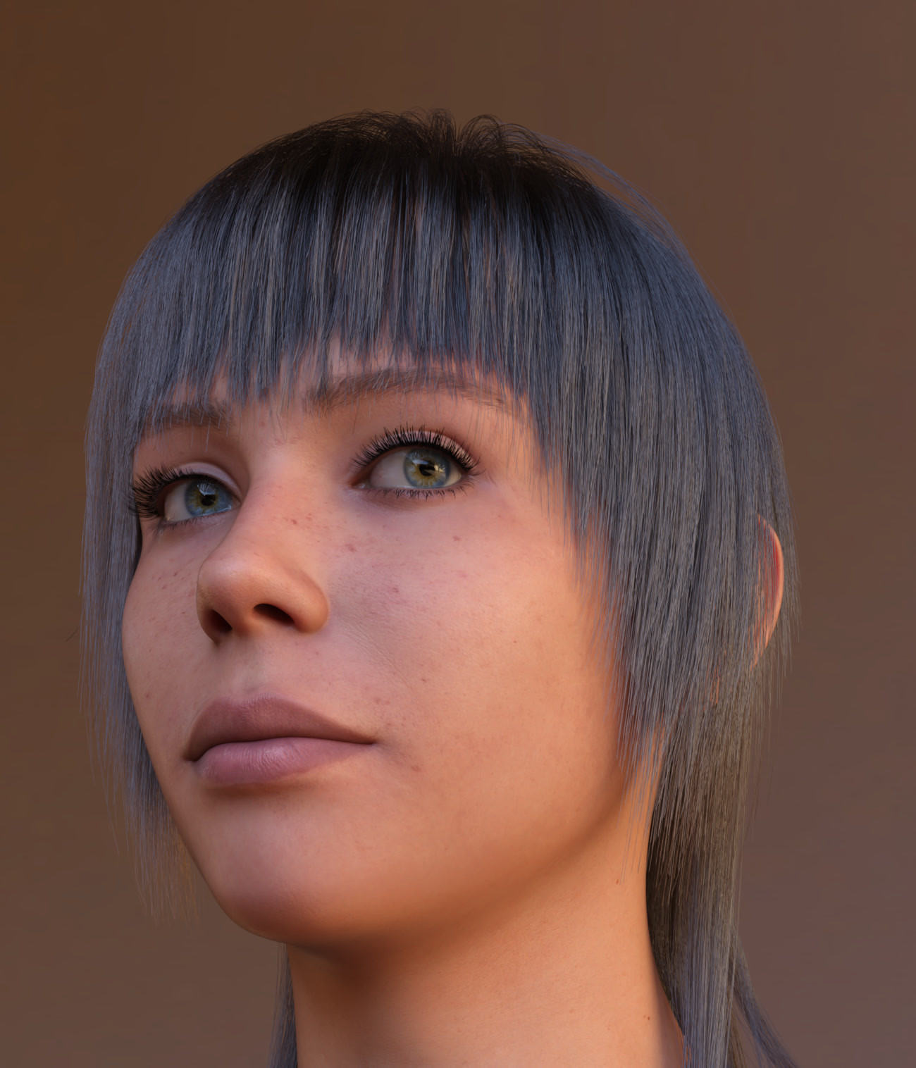 ATG Midlength Hair 004 for Genesis 9 and 8.x Male/Female by N/A