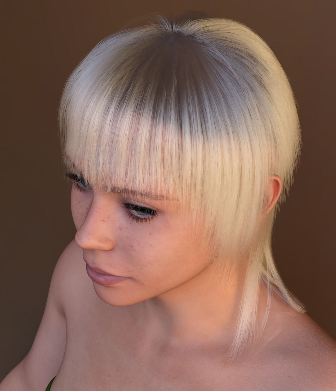 ATG Midlength Hair 004 for Genesis 9 and 8.x Male/Female by N/A