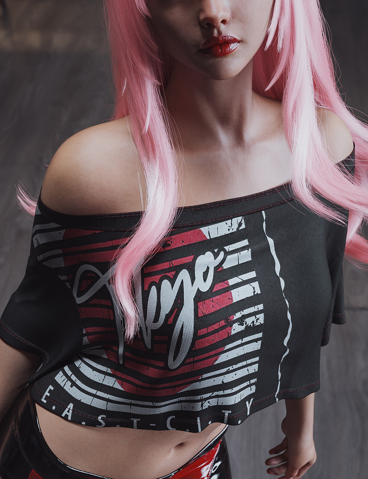 dForce Little Big Shirt Genesis8-8.1F-G9 by N/A