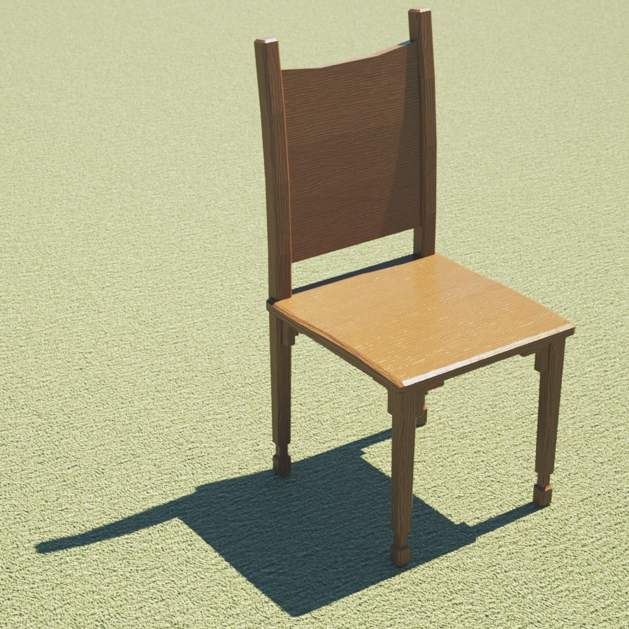 Medieval Type Furniture Props 02 by N/A