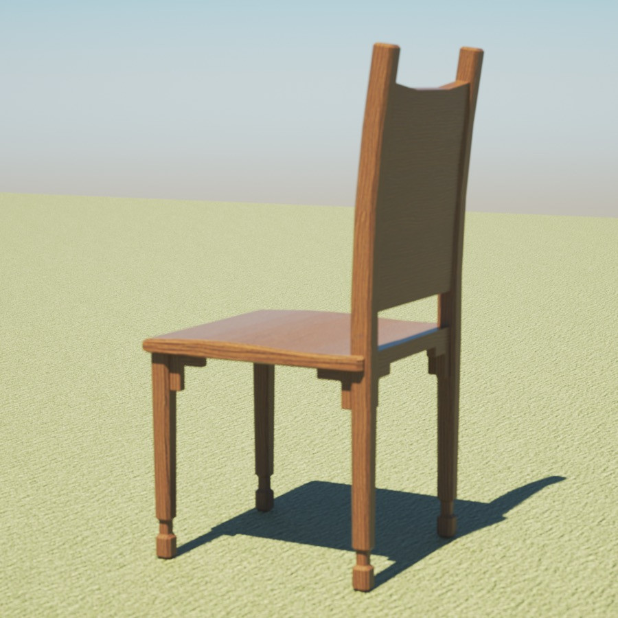 Medieval Type Furniture Props 02 by N/A