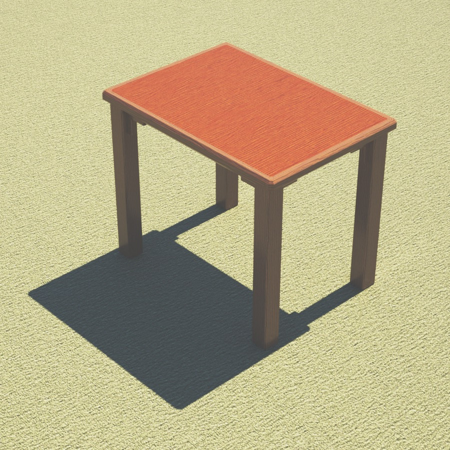 Medieval Type Furniture Props 02 by N/A