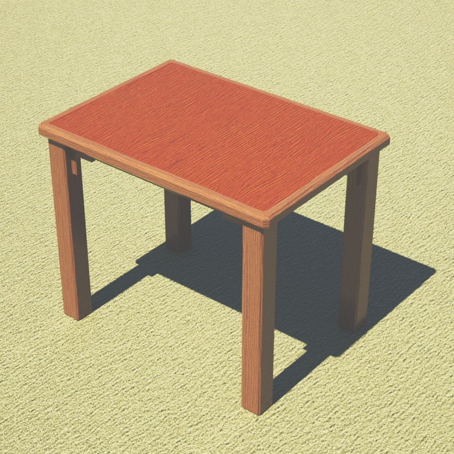 Medieval Type Furniture Props 02 by N/A