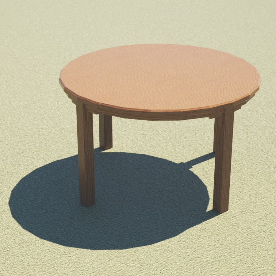 Medieval Type Furniture Props 02 by N/A