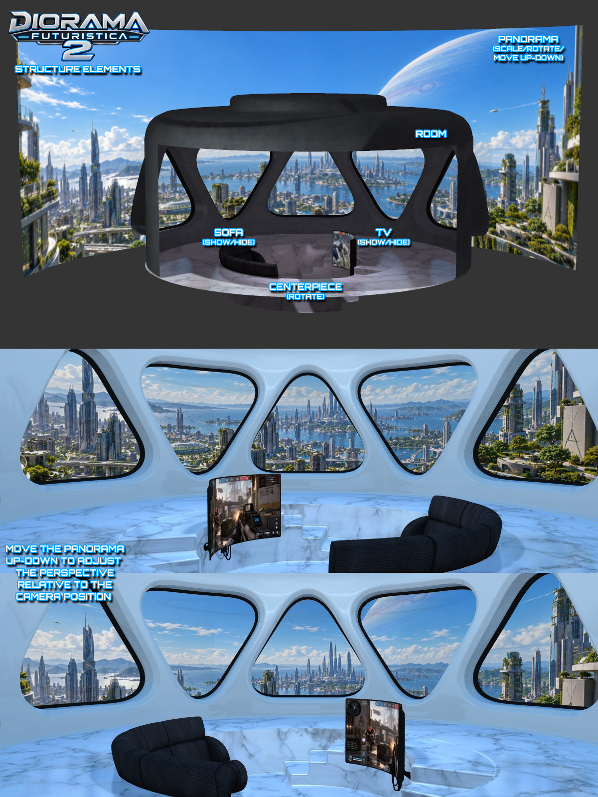 Diorama Futuristica 2 by N/A