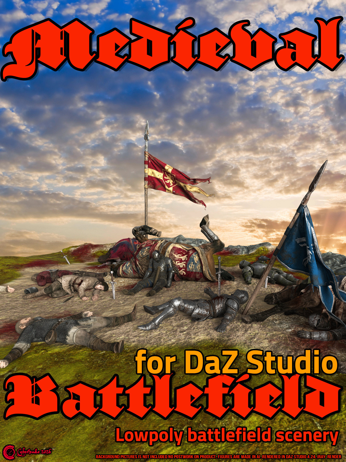 Medieval Battlefield for Daz by N/A