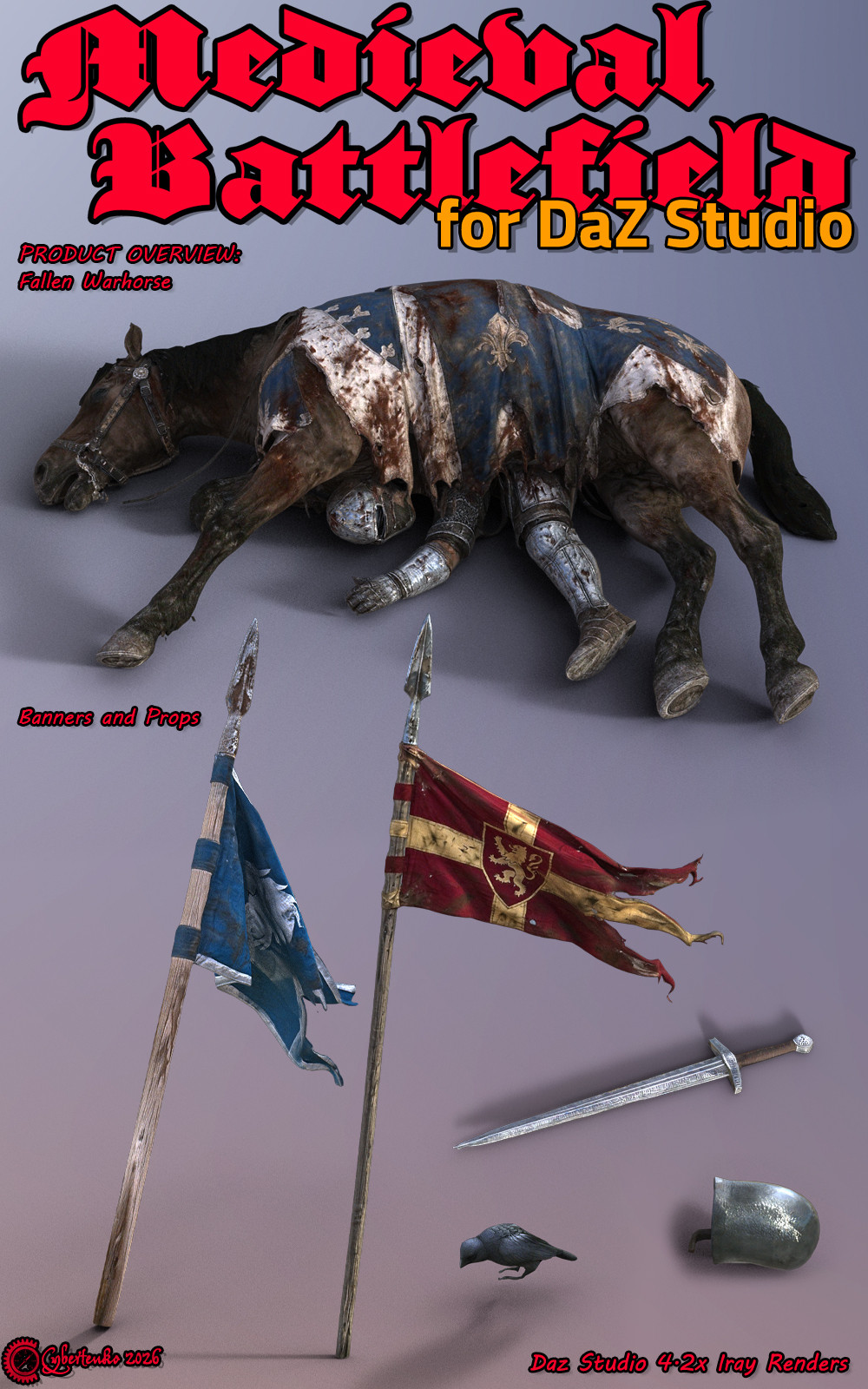 Medieval Battlefield for Daz by N/A