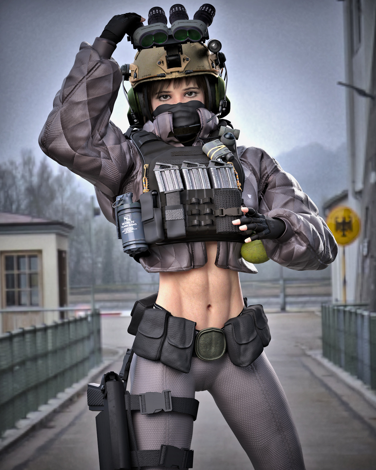 KrashWerks SCOUT for Genesis 8 Female by N/A