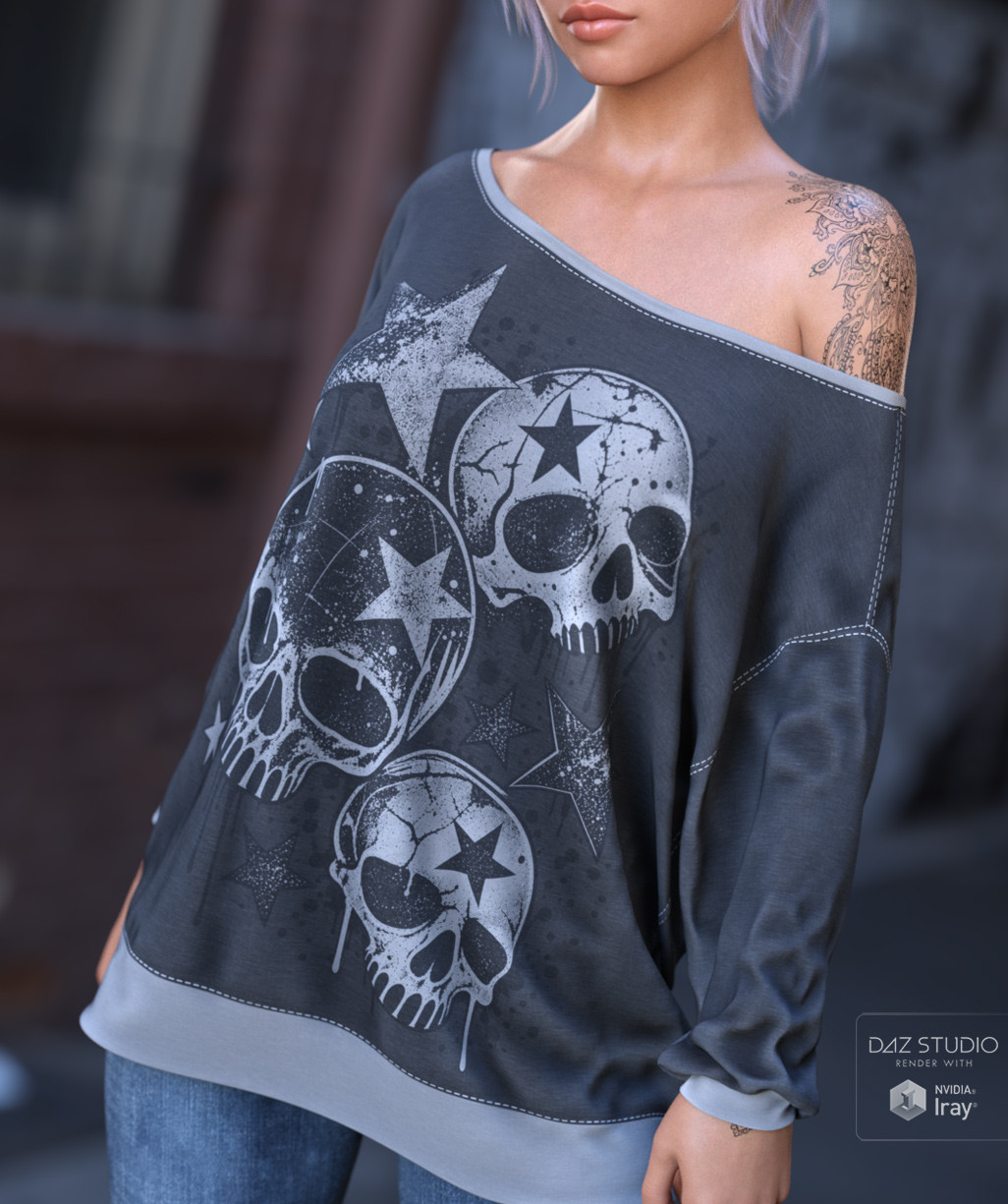 dForce Oversized Weekend Top G8FG8.1F G9 by N/A