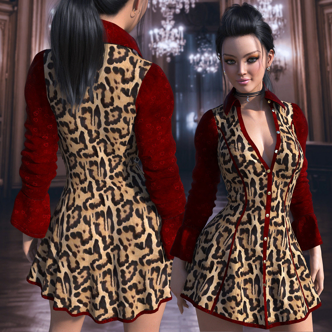 MysticThreads for Stevie Shirt Dress for G8/8.1 Females by N/A