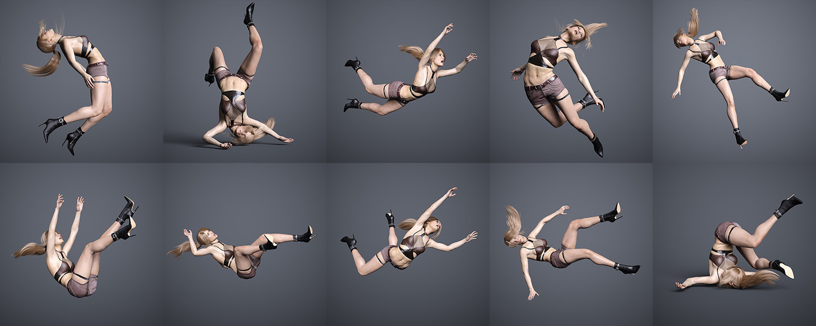 CSR - Falling Poses For G8 and G9 by N/A
