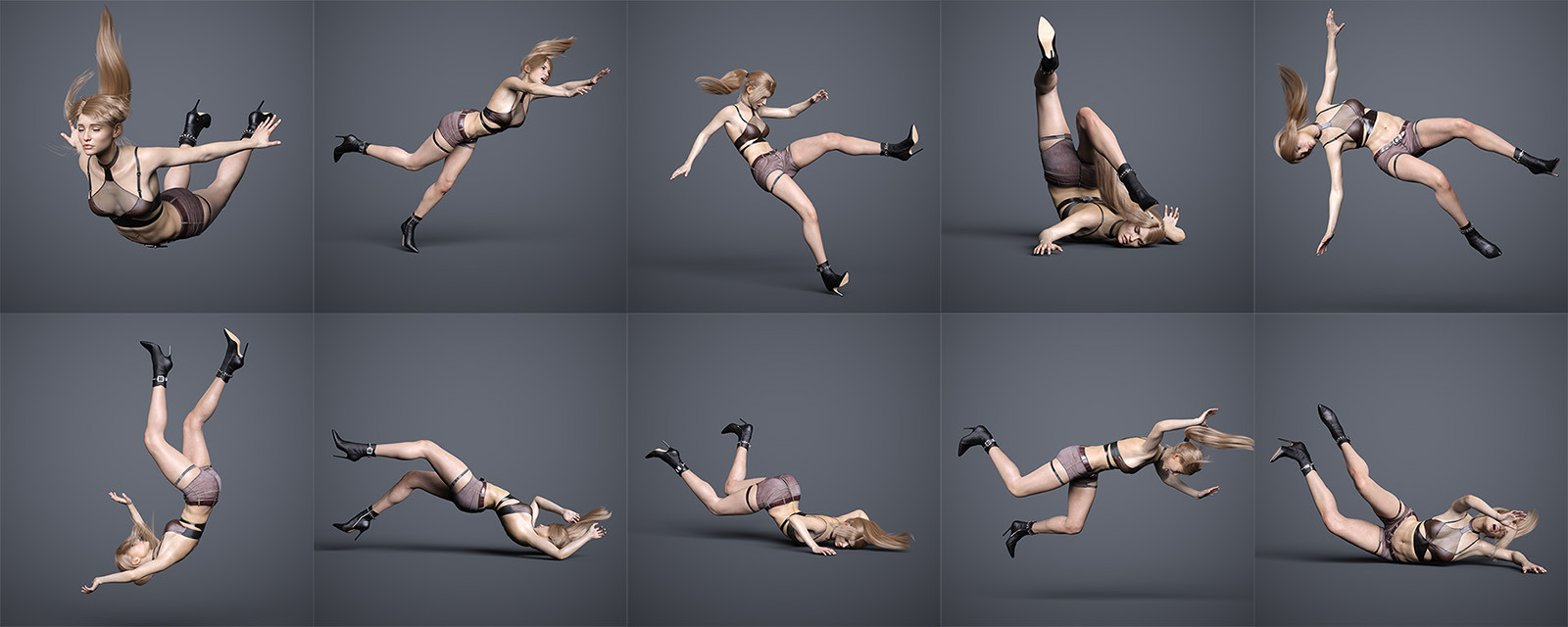 CSR - Falling Poses For G8 and G9 by N/A
