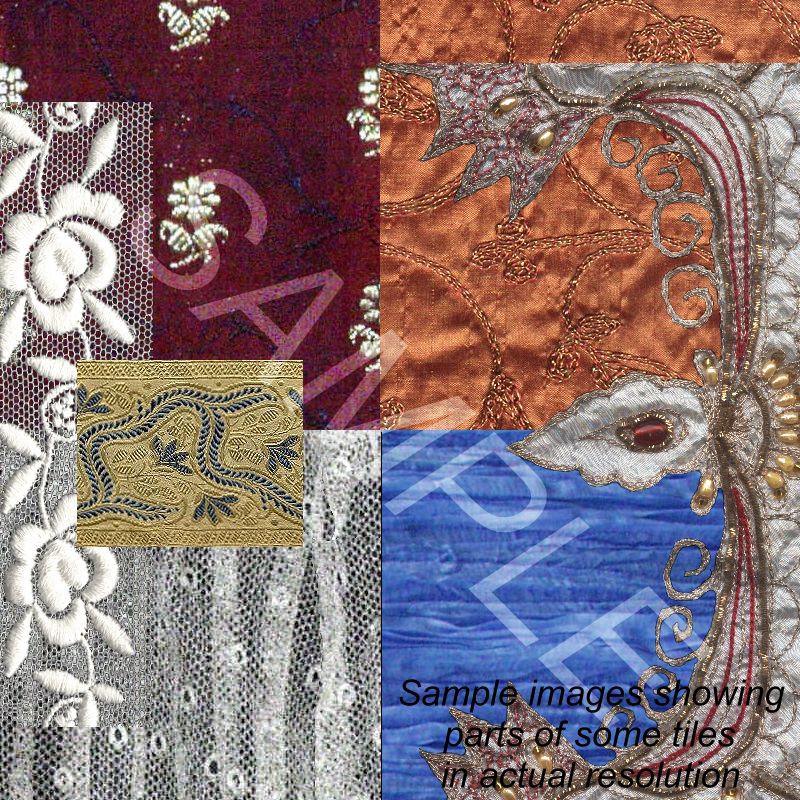 Antique Fabrics 'n Trims treasure chest