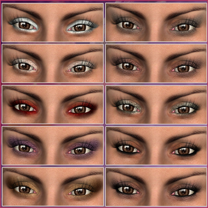 Eye makeup Kit merchant resource PSD 2D Vali