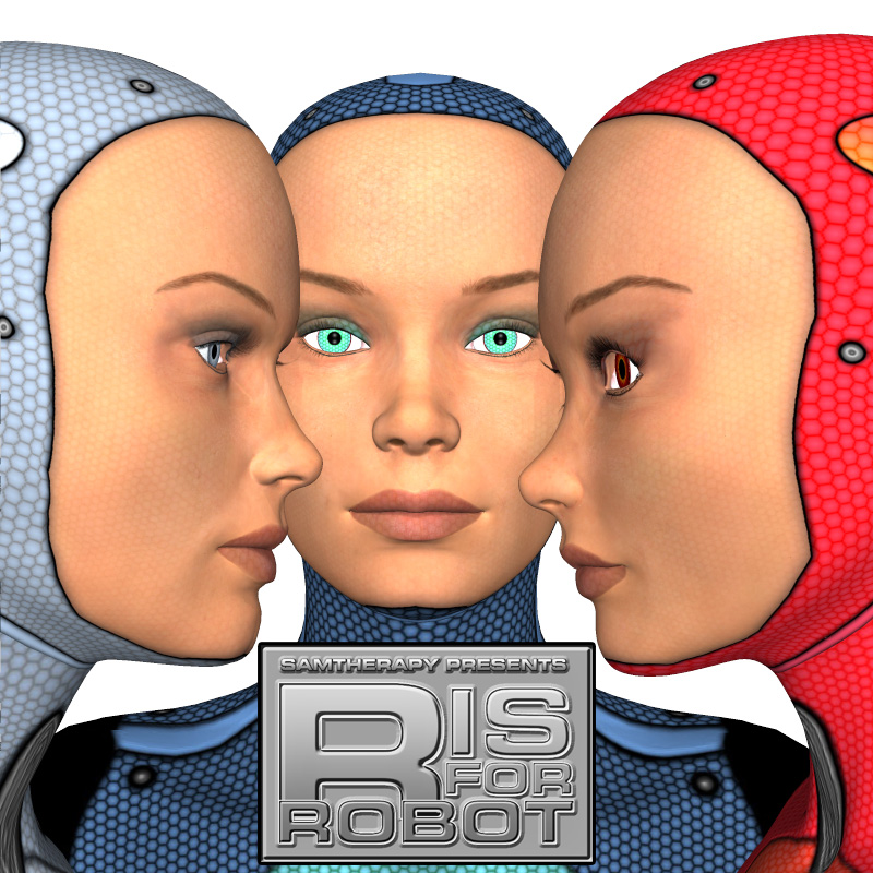 R is for robot poser daz samtherapy
