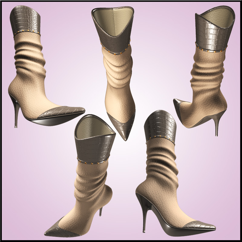 ecco snakeskin boots