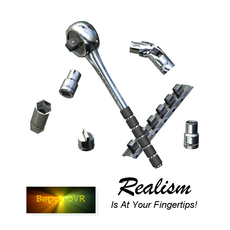 HalfInch Drive Socket Set Poser DAZ Themed BeyondVR