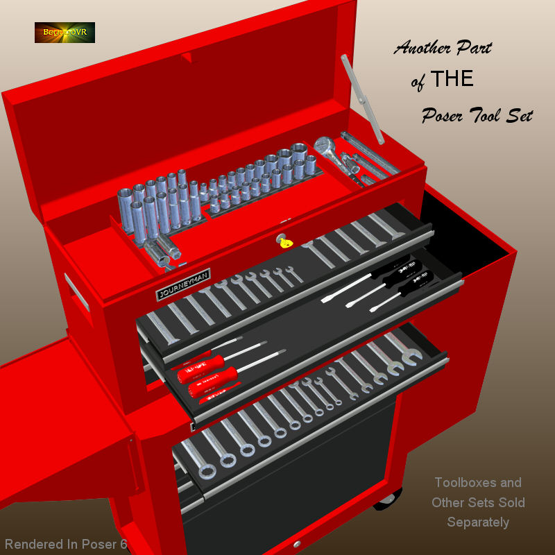 HalfInch Drive Socket Set Poser DAZ Themed BeyondVR
