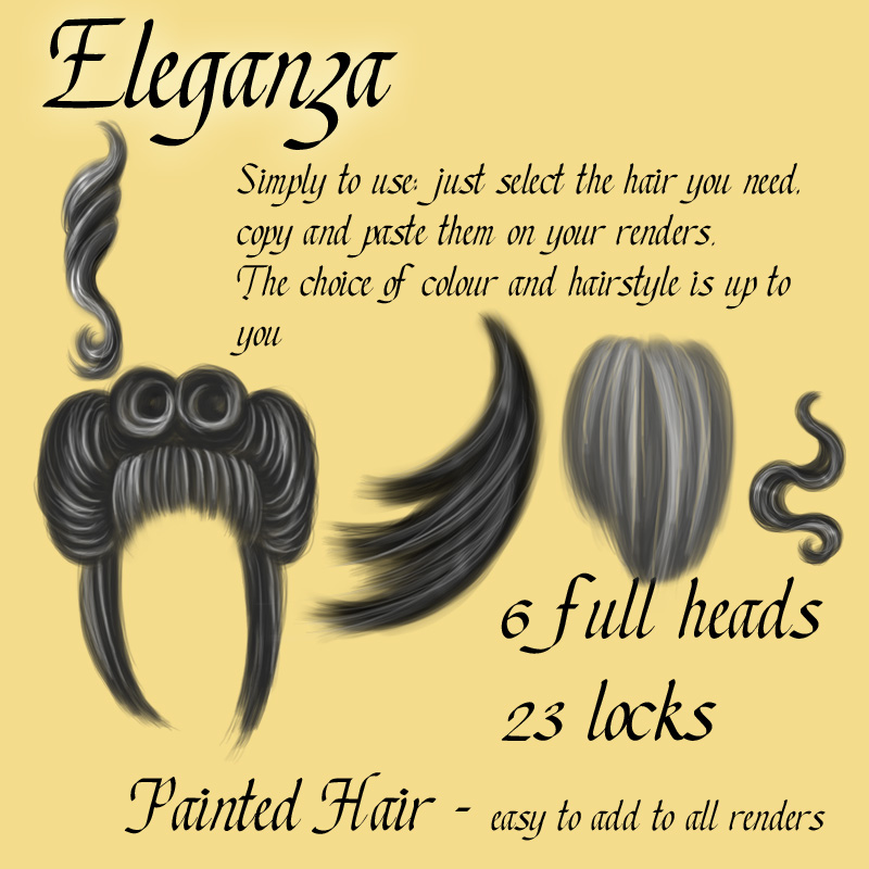 Eleganza Painted Hair 2D alicelefay