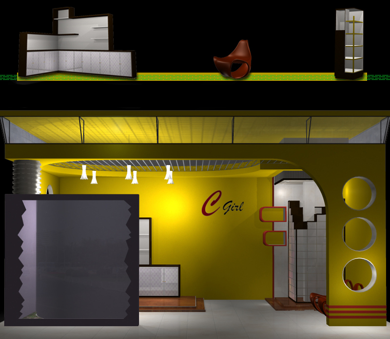 Cool Girl Store 3D Models 3DAge