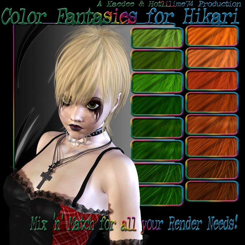 Color Fantasies For Hikari Hair hotlilme74