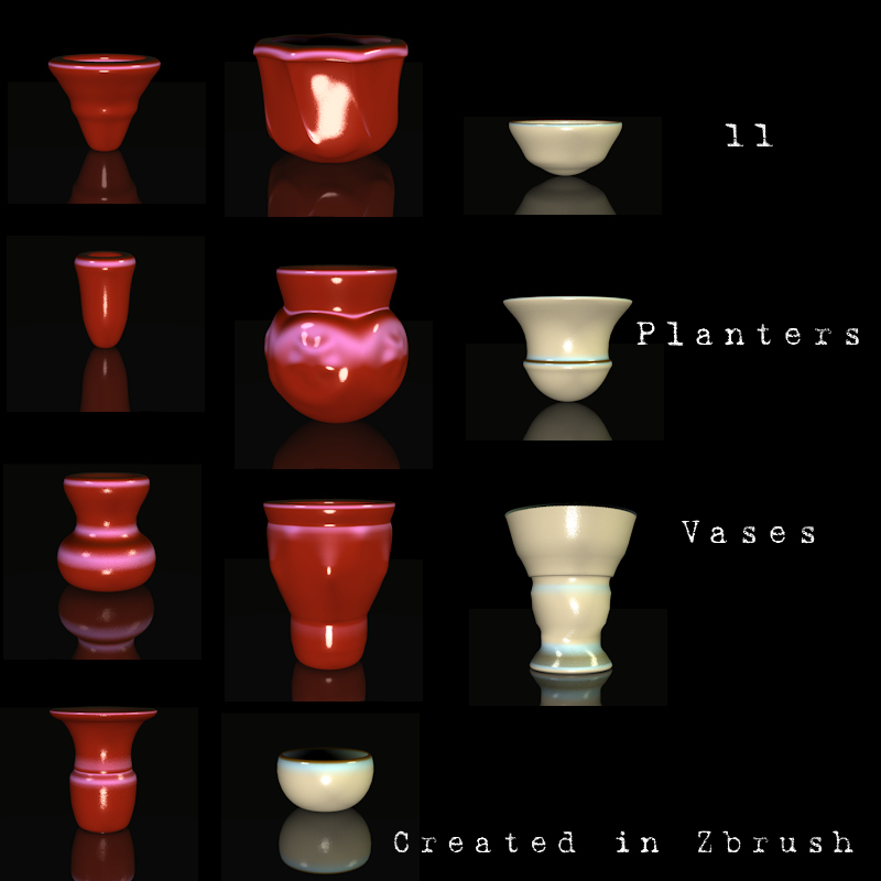 Planter and Vases Props Kassie