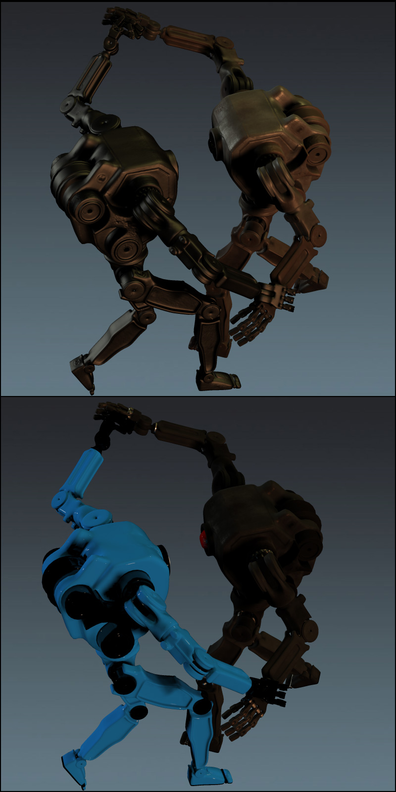 Oskarsson's RobotsStigmata Automata Stand Alone Figures Oskarsson