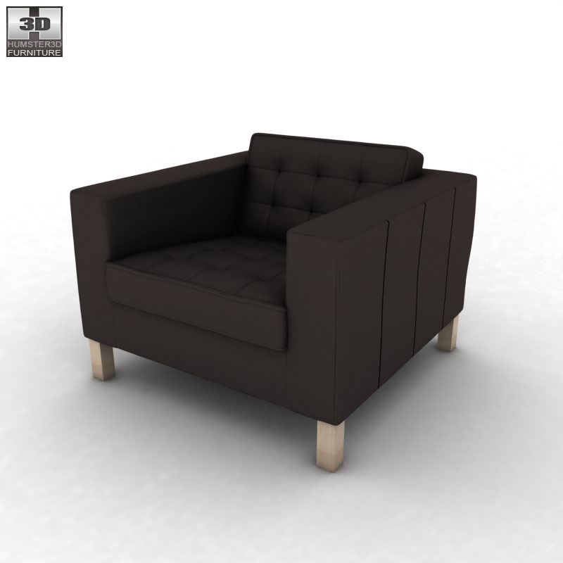 Armchair KARLSTAD 3D Model. humster3d