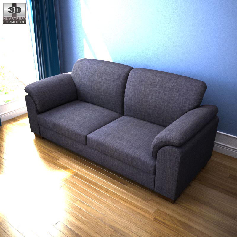 Sofa threeseat Tidafors 3D Model Props/Scenes/Architecture humster3d