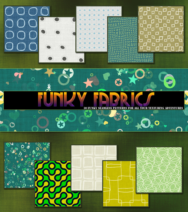 Funky Fabrics 2D And/Or Merchant Resources lilflame