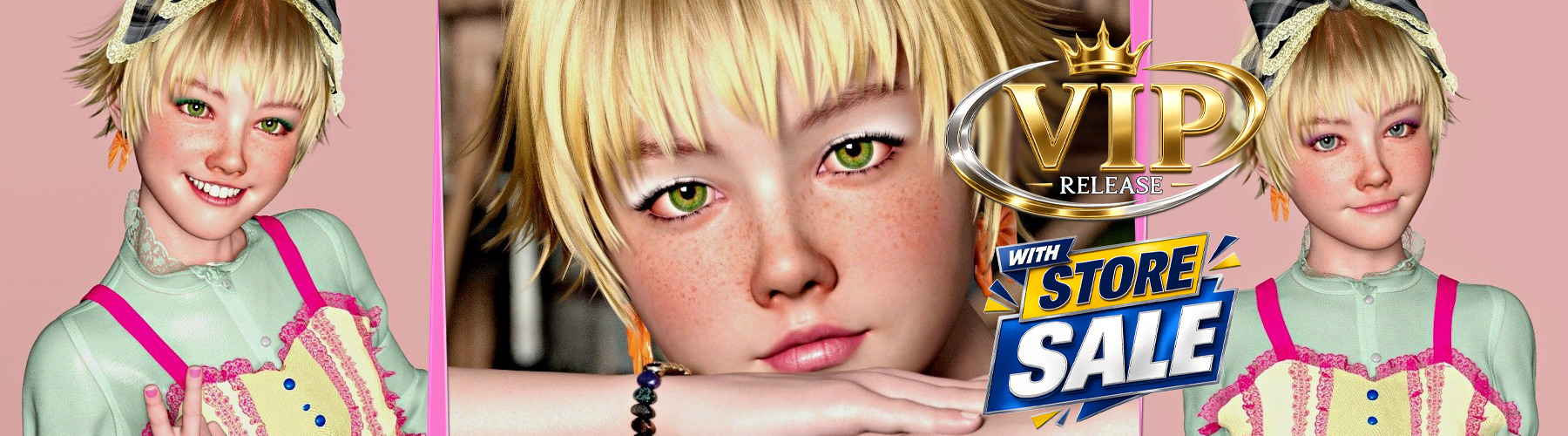 Quadraw321 - VIP - Q321 Casie for Genesis 8 Female