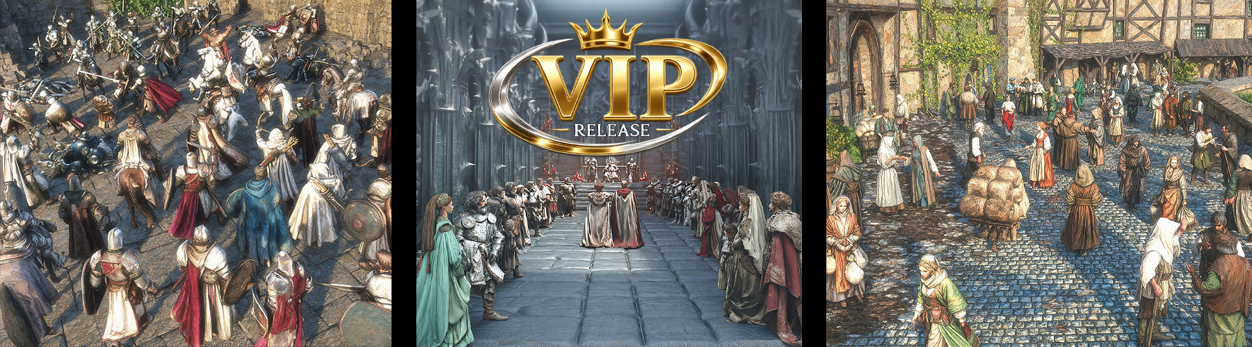 powerage - VIP - 150 LOWREZ Medieval People for Daz Studio