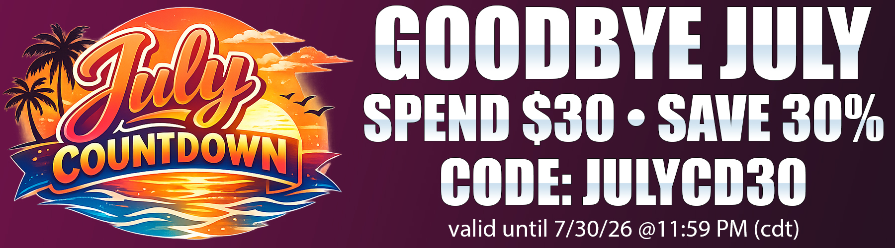 July Countdown Coupon