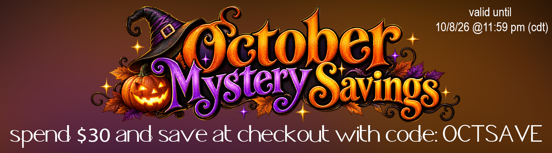 Mystery Savings