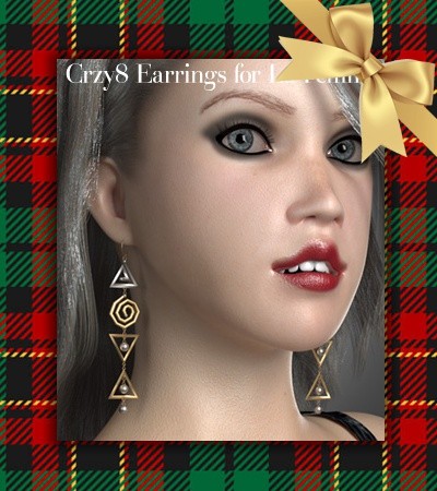 Crzy8 Earrings for La Femme