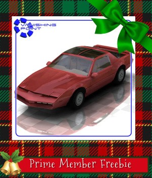 Firebird Sports Car (for Poser)